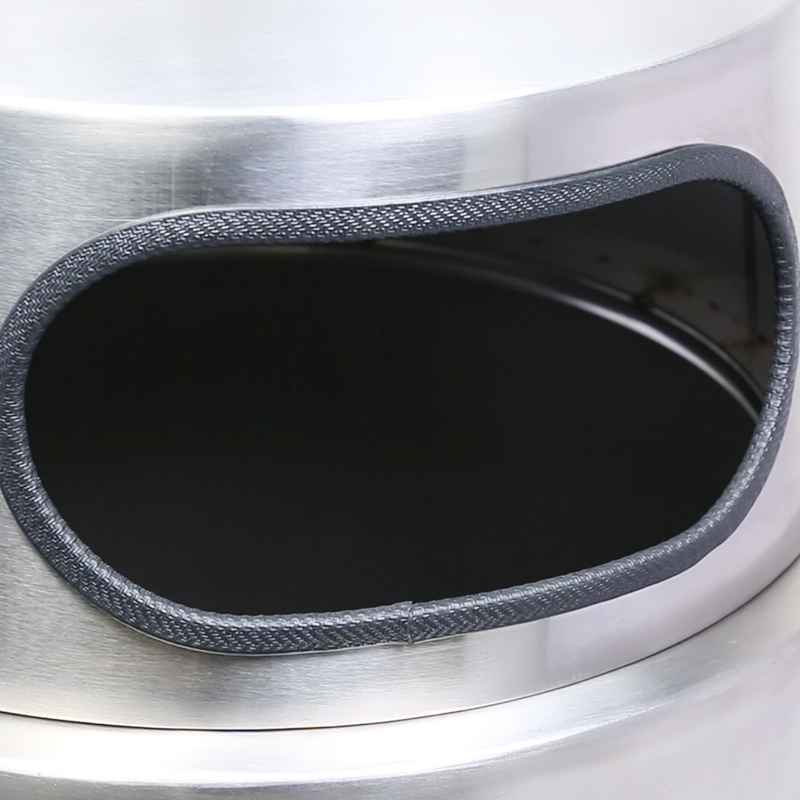 Cubo de basura de acero inoxidable de venta caliente con Flip Tyle (YH-301A)