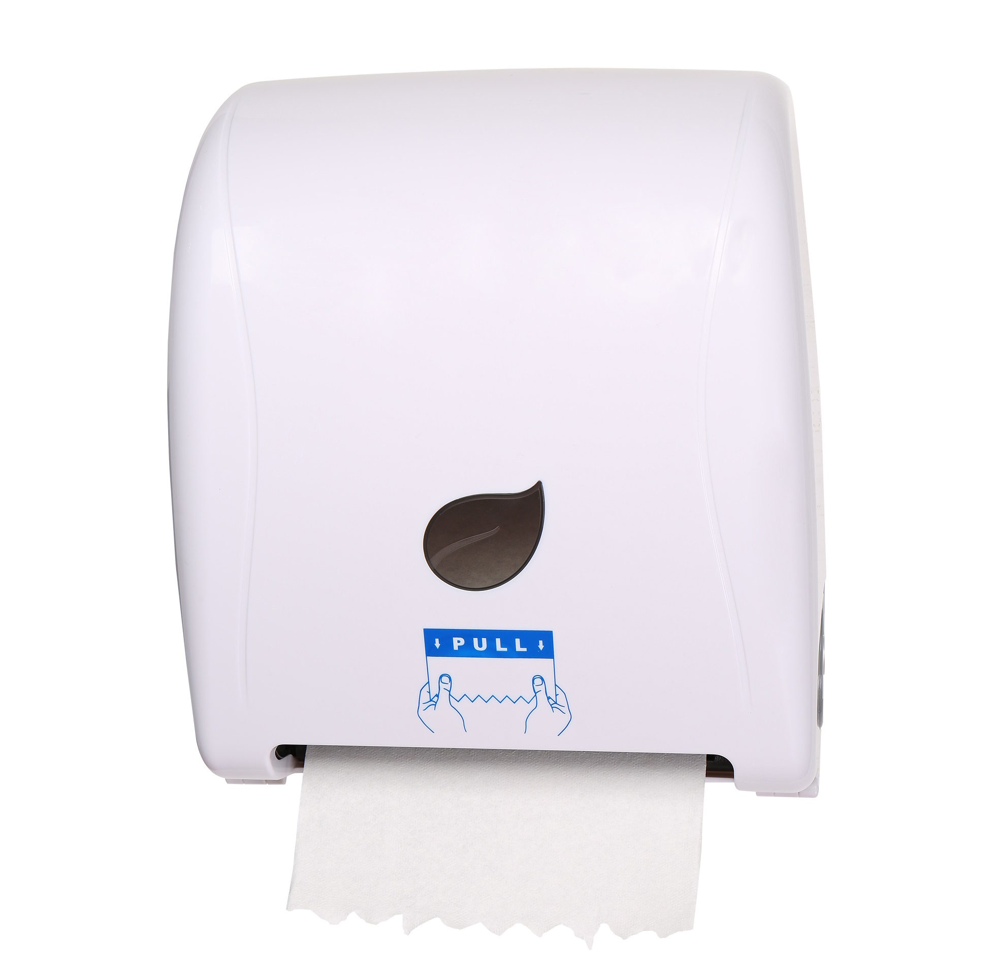Dispensador de toallas de papel higiénico de corte automático para baño de plástico